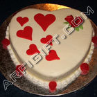 send gifts to bangladesh, send gift to bangladesh, banlgadeshi gifts, bangladeshi Valentines Day Cake