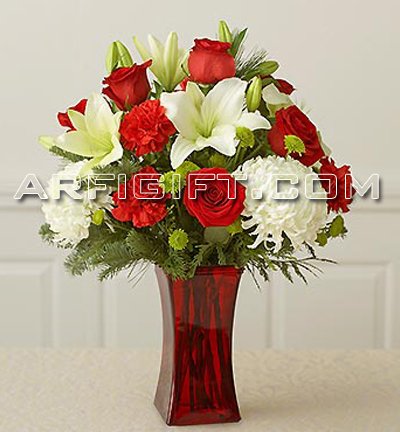 Send Thailand Rose + Lily + Carnation to Bangladesh, Send gifts to Bangladesh