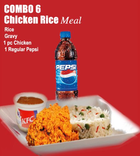Send KFC - Chicken Rice Meal  to Bangladesh, Send gifts to Bangladesh