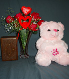 send gifts to bangladesh, send gift to bangladesh, banlgadeshi gifts, bangladeshi Rose , Teddy, Jewelry Box Combo