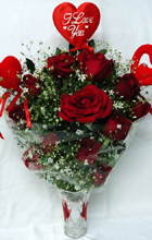 send gifts to bangladesh, send gift to bangladesh, banlgadeshi gifts, bangladeshi Rose With Love Stick 