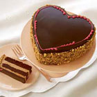 send gifts to bangladesh, send gift to bangladesh, banlgadeshi gifts, bangladeshi Black Forest Heart 