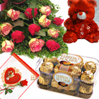 send gifts to bangladesh, send gift to bangladesh, banlgadeshi gifts, bangladeshi Valentines Combo 