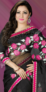 send gifts to bangladesh, send gift to bangladesh, banlgadeshi gifts, bangladeshi Black Moslin Saree