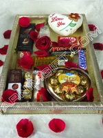 send gifts to bangladesh, send gift to bangladesh, banlgadeshi gifts, bangladeshi Exclusive Decorated Chocolate Basket