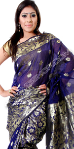 send gifts to bangladesh, send gift to bangladesh, banlgadeshi gifts, bangladeshi Half Silk Saree