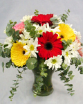 send gifts to bangladesh, send gift to bangladesh, banlgadeshi gifts, bangladeshi Gerbera With Vase