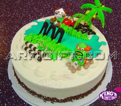 Send Cartoon Candy Cake to Bangladesh, Send gifts to Bangladesh