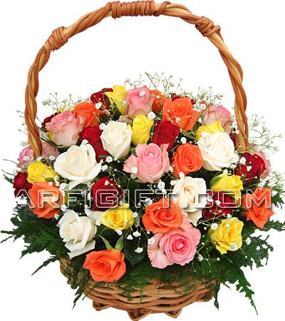 Send 50 Mixed Roses  to Bangladesh, Send gifts to Bangladesh