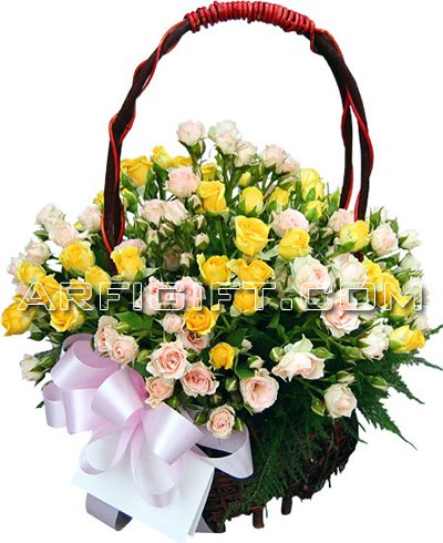 Send Mixed Roses Arrangement to Bangladesh, Send gifts to Bangladesh