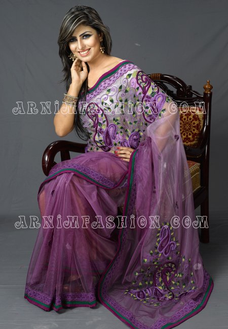 Send Shade Net Saree to Bangladesh, Send gifts to Bangladesh
