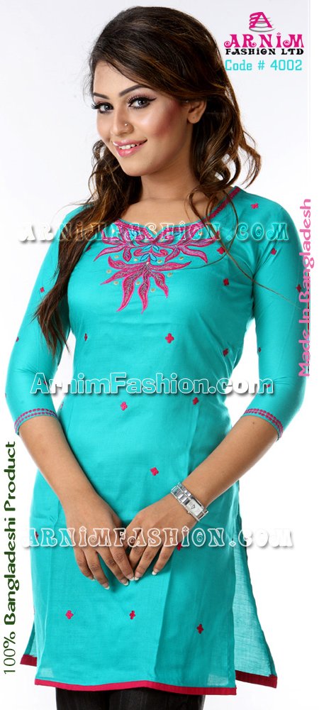 Send Linen Short Kameez to Bangladesh, Send gifts to Bangladesh