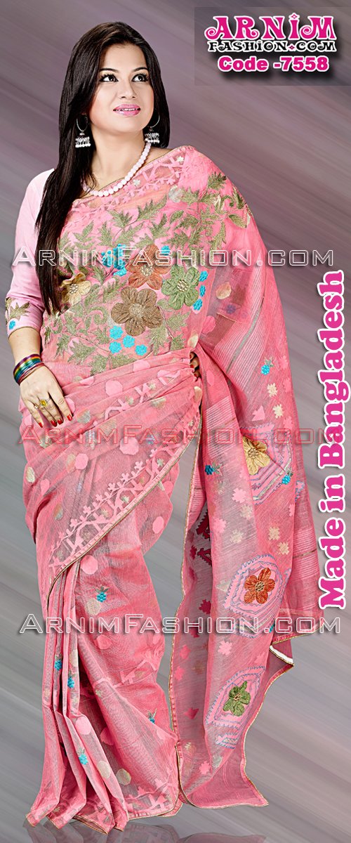 Send Jamdani Saree to Bangladesh, Send gifts to Bangladesh