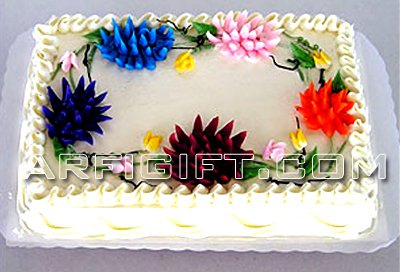 Send Square Shape Cake to Bangladesh, Send gifts to Bangladesh