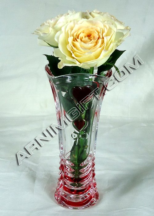 Send Yellow Rose with Vase to Bangladesh, Send gifts to Bangladesh